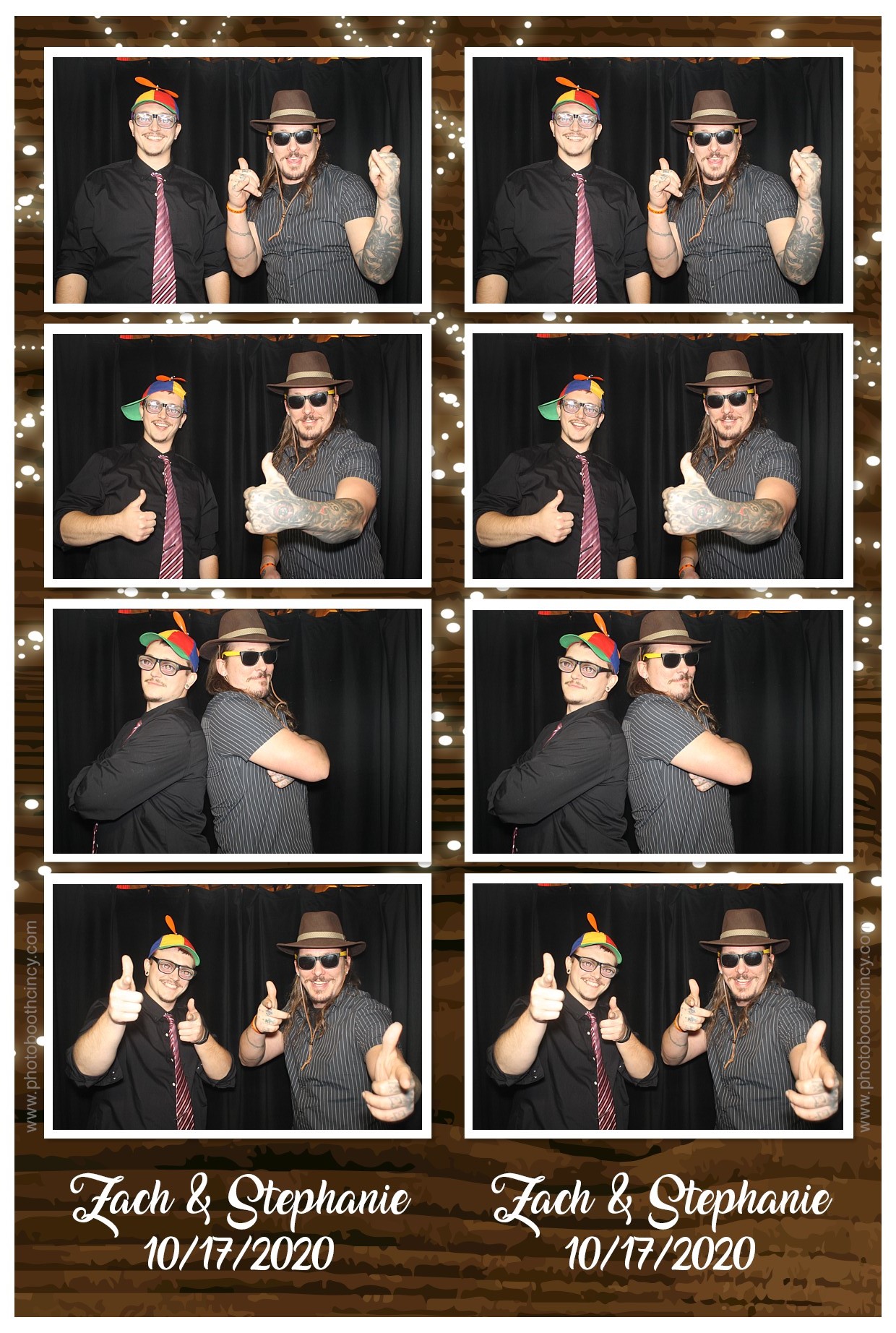 Stephanie & Zach Hill | View more photos from the event at gallery.photoboothcincy.com/u/PhotoBoothCincy/Stephanie-Zach-Hill
